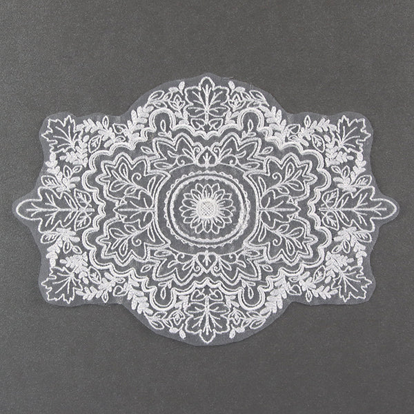 Intricate Autumn Doily (Organza) - Image 5