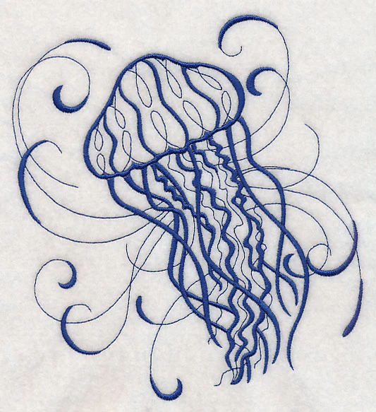 Intricate Ink Sea Life - Jellyfish - Image 5