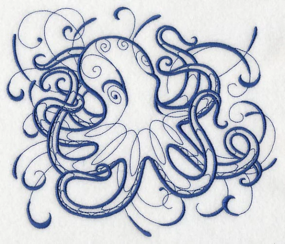Intricate Ink Sea Life - Octopus - Image 5