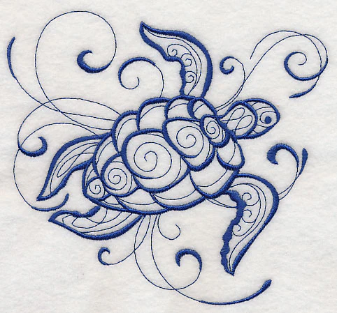 Intricate Ink Sea Life - Sea Turtle - Image 2