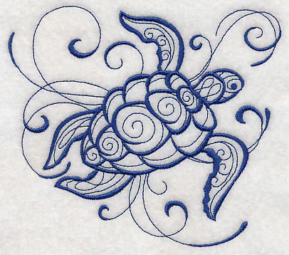 Intricate Ink Sea Life - Sea Turtle - Image 3