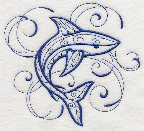 Intricate Ink Sea Life - Shark - Image 2