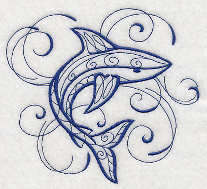 Intricate Ink Sea Life - Shark - Image 3