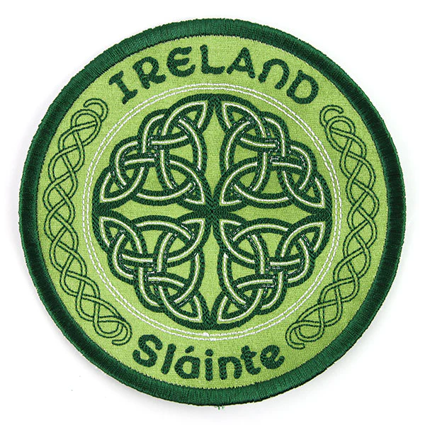 Ireland Sláinte Stamp Coaster (In-the-Hoop) - Image 2