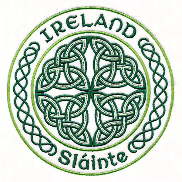 Ireland Sláinte
Stamp Satin Stitch - Image 2
