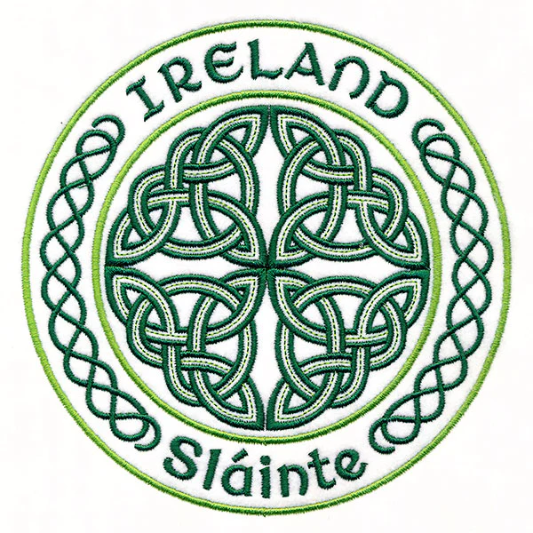 Ireland Sláinte
Stamp Satin Stitch - Image 3