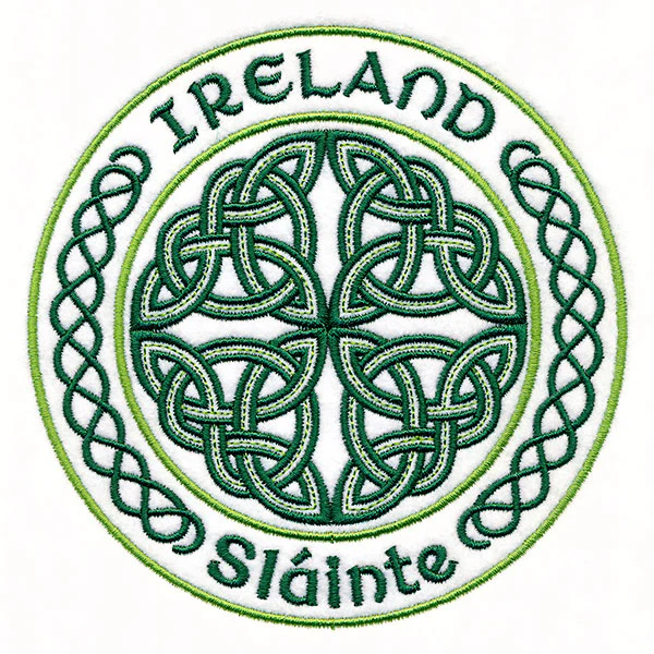 Ireland Sláinte
Stamp Satin Stitch - Image 4