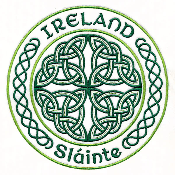 Ireland Sláinte
Stamp Satin Stitch - Image 5