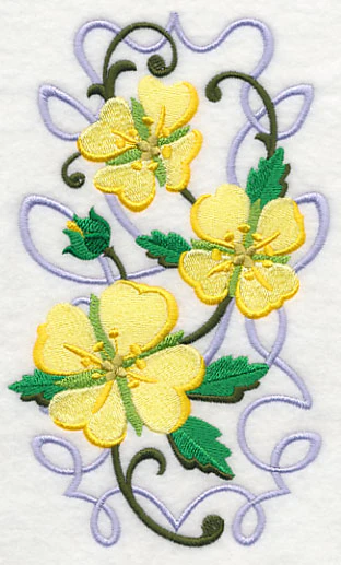 Irish Wildflower Spray - Tormentil - Image 4