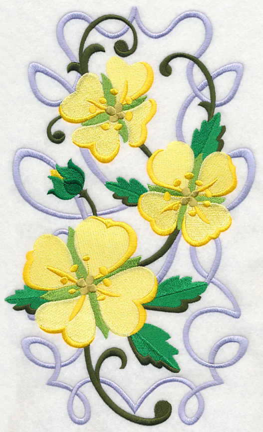 Irish Wildflower Spray - Tormentil - Image 5