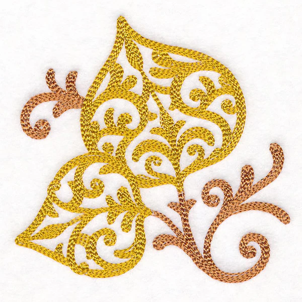 Ironwork Autumn Aspen Leaf - Image 7