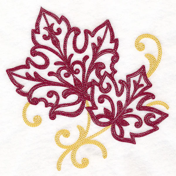 Ironwork Autumn Maple Leaf - Image 3