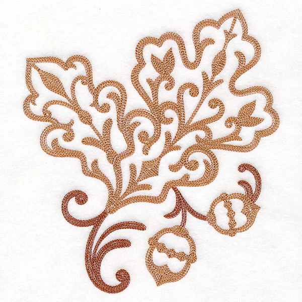 Ironwork Autumn Oak Leaf - Image 9