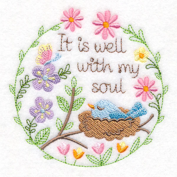 It is Well With My Soul Wreath - Image 5