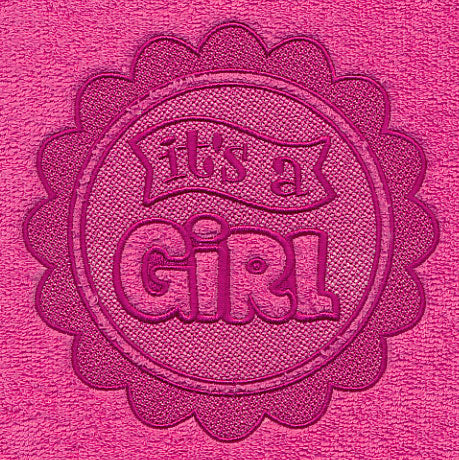 It's a Girl (Embossed) - Image 3
