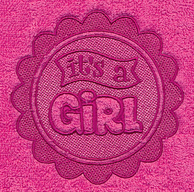 It's a Girl (Embossed) - Image 4