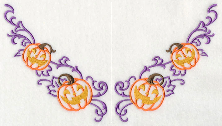 Jack-o-Lantern Neckline (V-Neck) (Split)