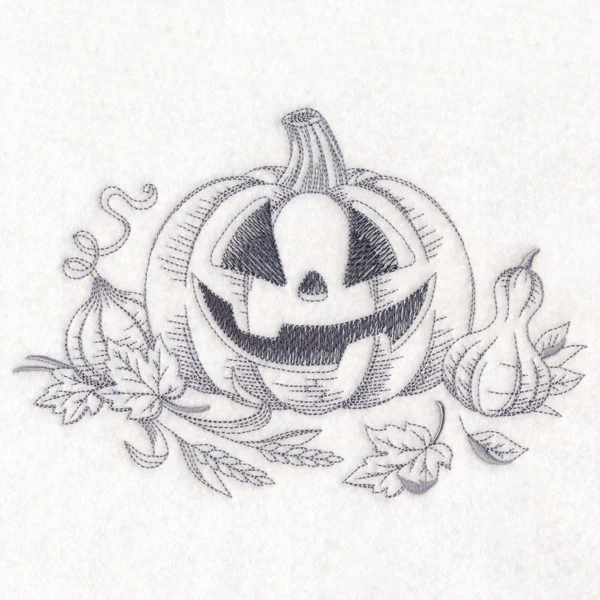 Jack o' Lantern Sketch - Image 3