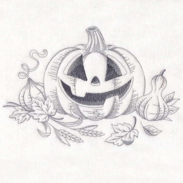 Jack o' Lantern Sketch - Image 6