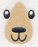 Jackie Bear Face (Smiling) - Image 4