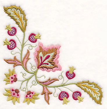 Jacobean Autumn Splendor Corner - Image 2