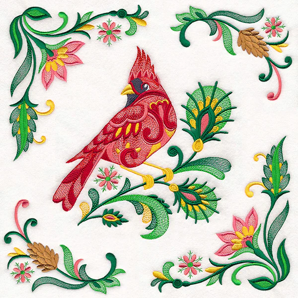 Jacobean Cardinal Feature - Image 11
