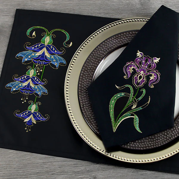 Jacobean Elegance Draping Blooms - Image 10