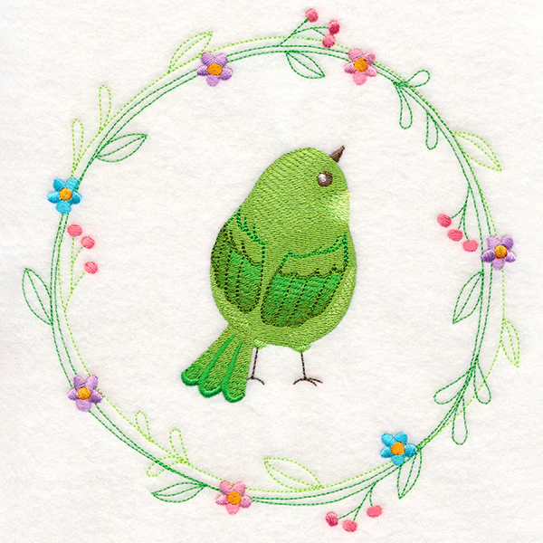 Jade Bird Wreath - Image 6