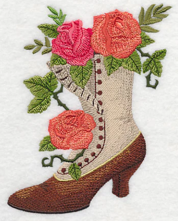 Jane's Boot with Roses - Image 3