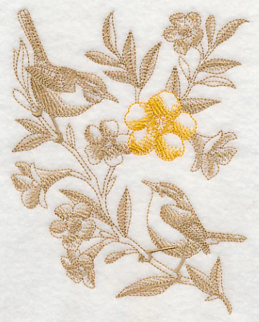 Jessamine and Wrens (Toile) - Image 4