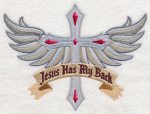 Jesus Has My Back With Wings - Image 3
