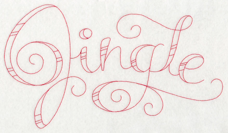 Jingle (Redwork)