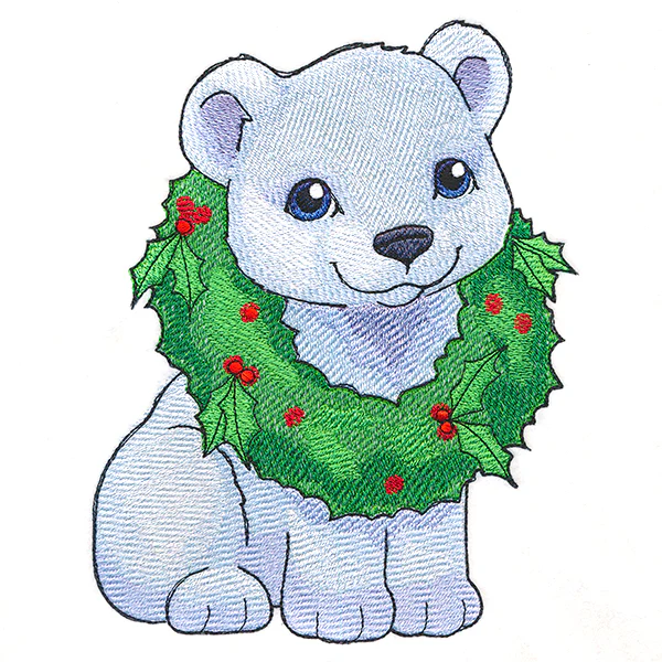 Jolly Christmas Polar Bear - Image 4