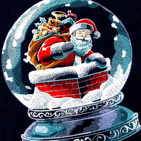 Jolly Ol' Santa Snow Globe - Image 6