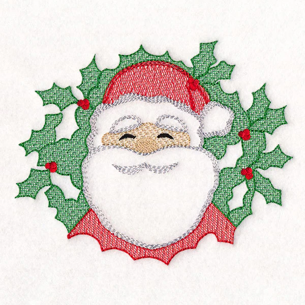 Jolly Santa (Embossed) - Image 5