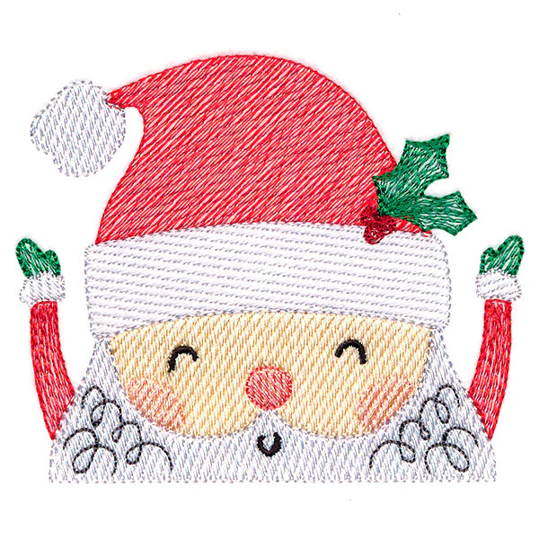 Jolly Santa Pocket Peeker - Image 5
