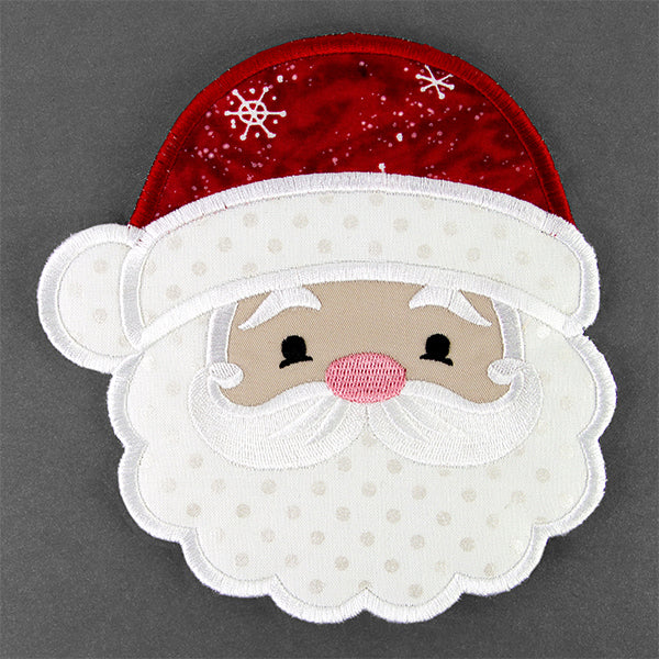 Jolly Santa Trivet (In-the-Hoop) - Image 4