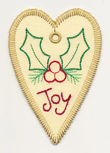 Joy and Holly Gift Tag (In-the-Hoop) - Image 2