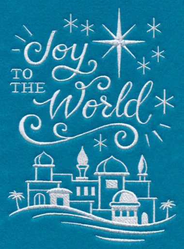 Joy to the World (Whitework) - Image 3