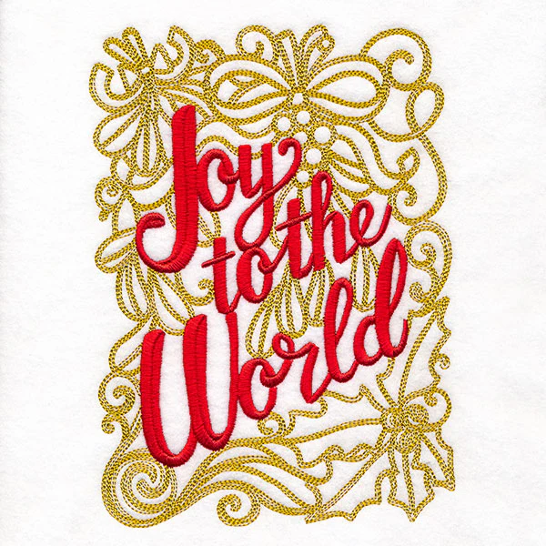 Joy to the World with Holly and Mistletoe - Image 2