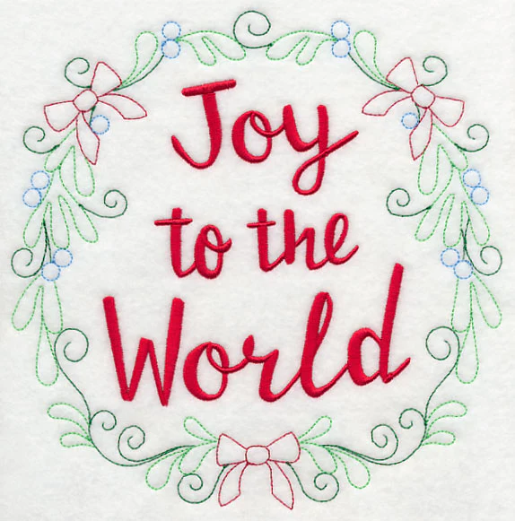 Joy to the World Wreath - Image 6