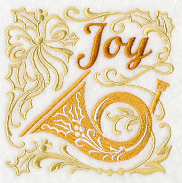 Joy with Christmas Horn - Image 4