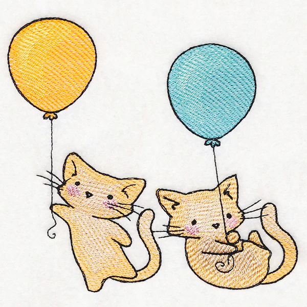 Joyful Balloon Kitties - Image 2