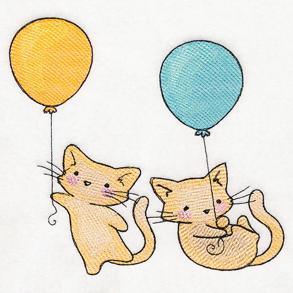 Joyful Balloon Kitties - Image 4