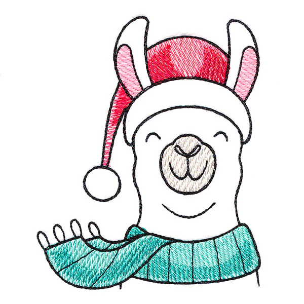 Joyful Llama Pocket Peeker - Image 2