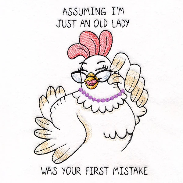 Just An Old Lady Chicken - Image 3
