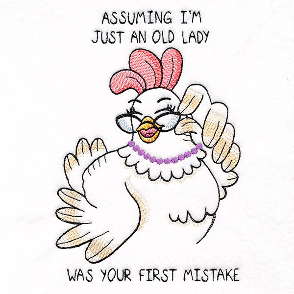 Just An Old Lady Chicken - Image 4