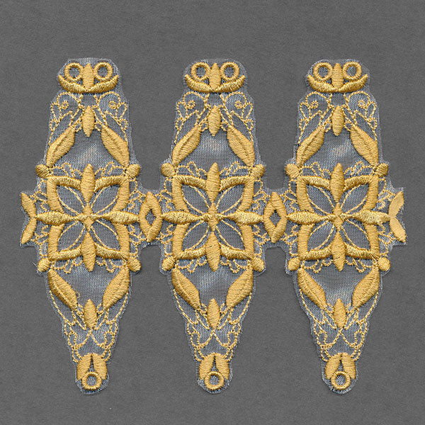 Kaleidoscope Christmas Ornament Cover (Organza) - Image 4