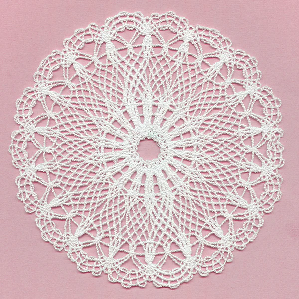 Kaleidoscope Dreams Doily (Battenburg Lace) - Image 3
