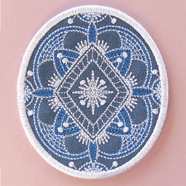 Kaleidoscope Easter Egg Coaster 2 (In-the-Hoop) - Image 6